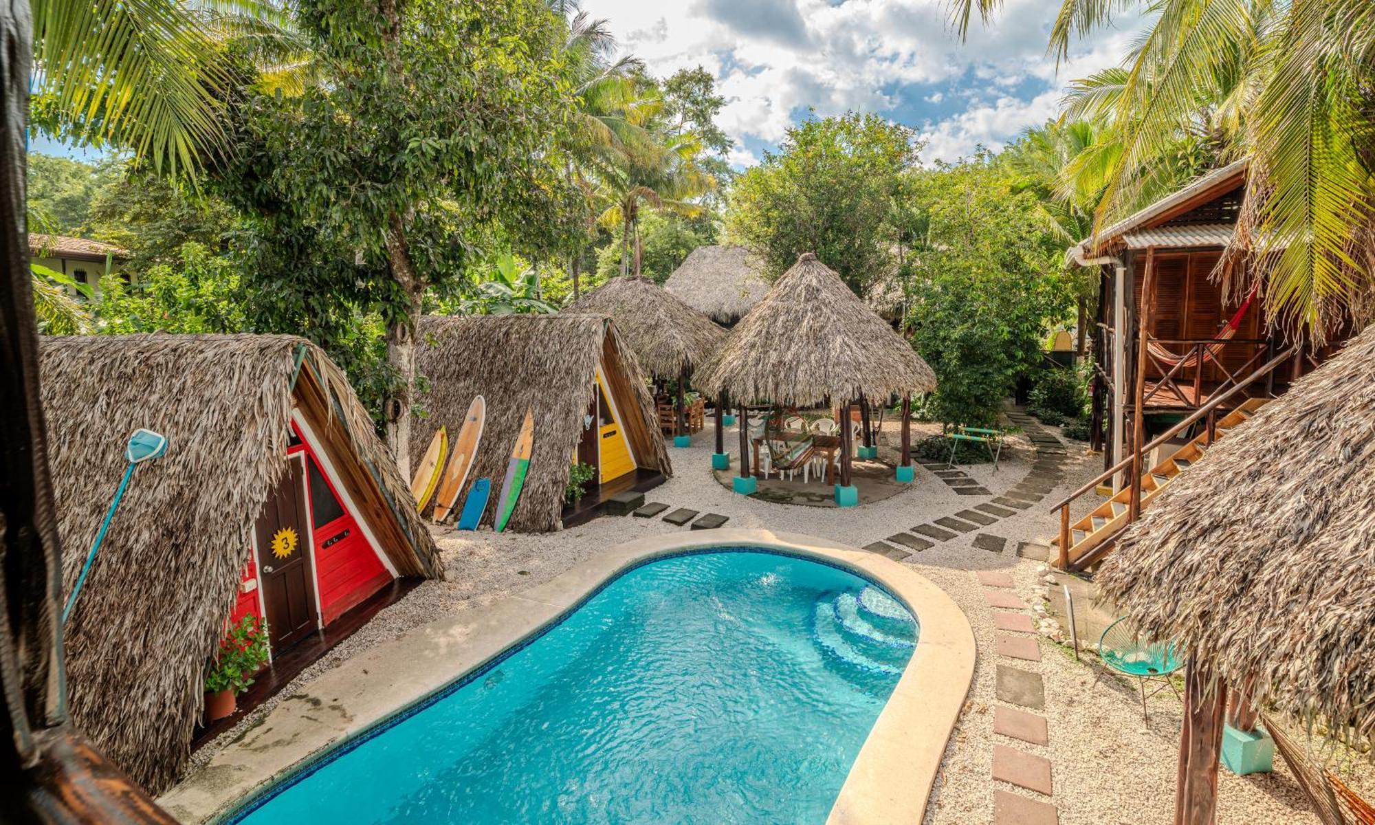 Hostel Playa Grande Surf Camp Exterior foto