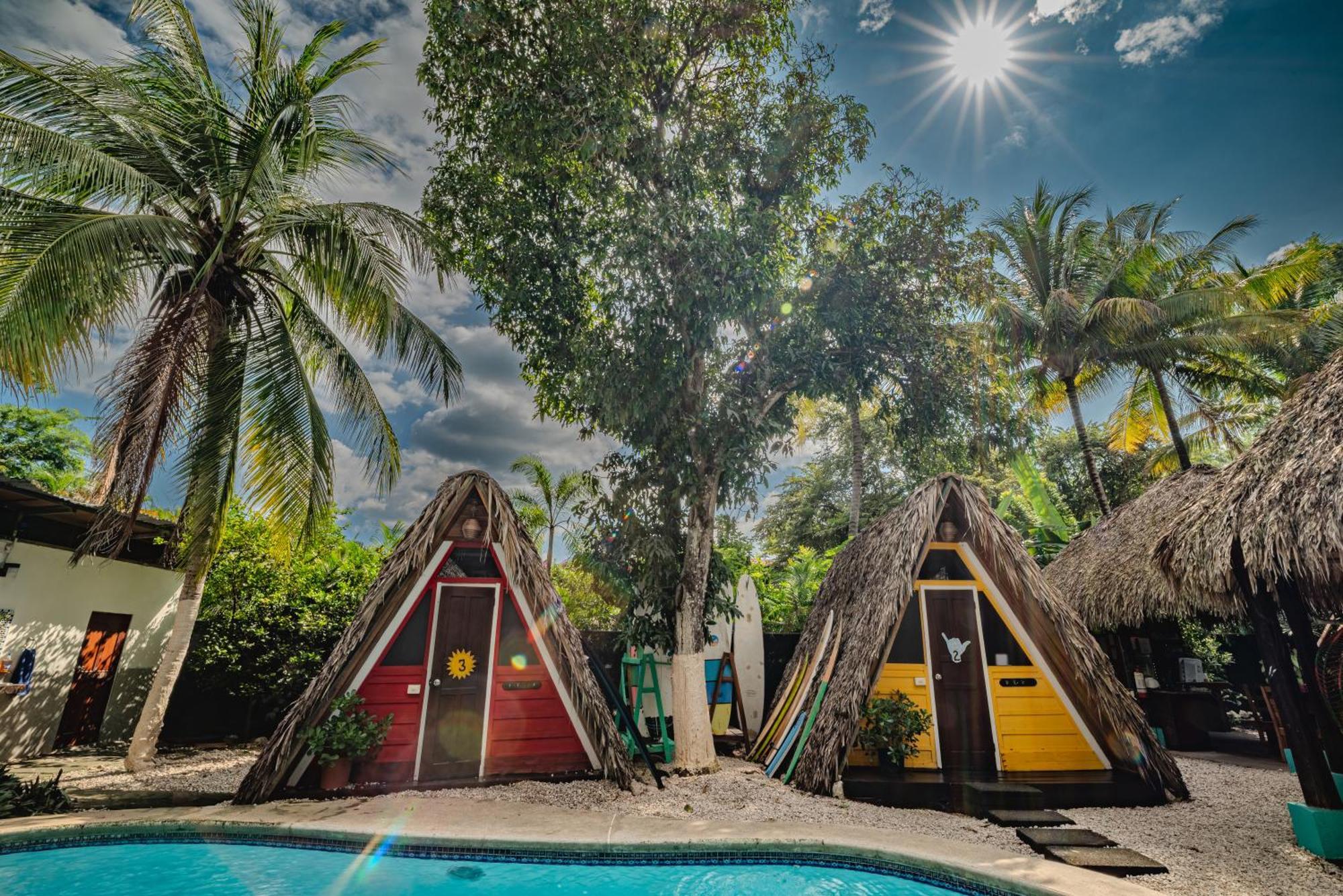 Hostel Playa Grande Surf Camp Exterior foto